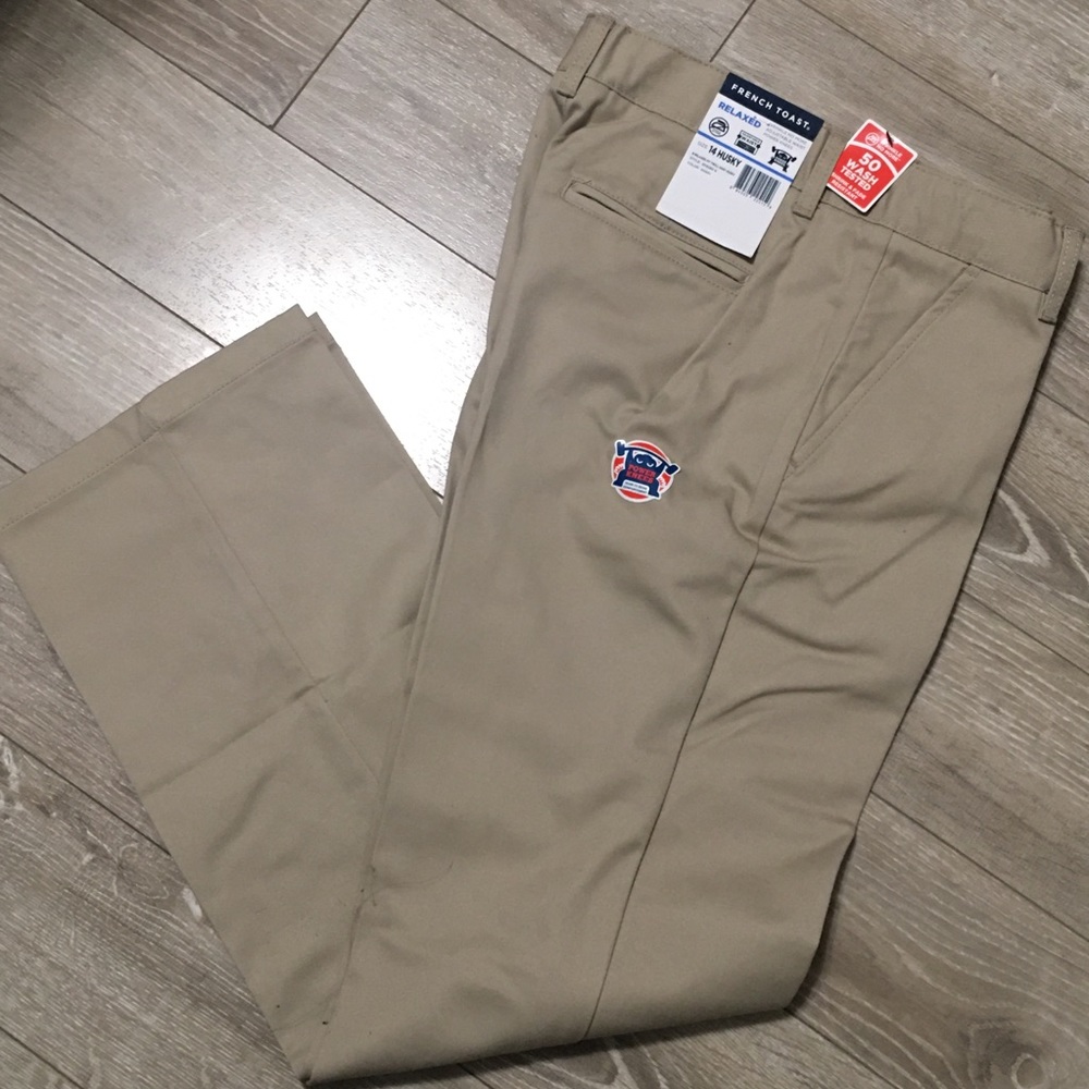 French Toast Relaxed Boys School Pants 14 NWT
